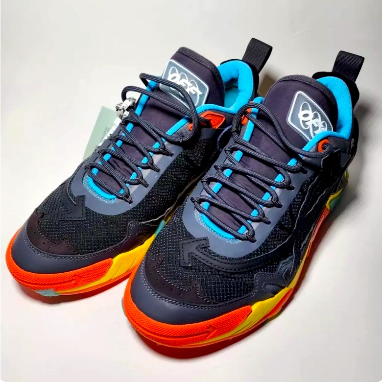 Off White Odsy 2000 Black Yellow Size Us 10